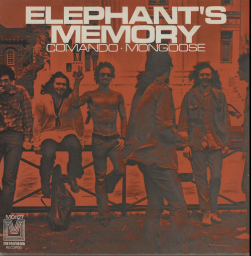 Elephant's Memory Comando 7" vinyl single (7 inch record / 45) Spanish EPM07CO602954