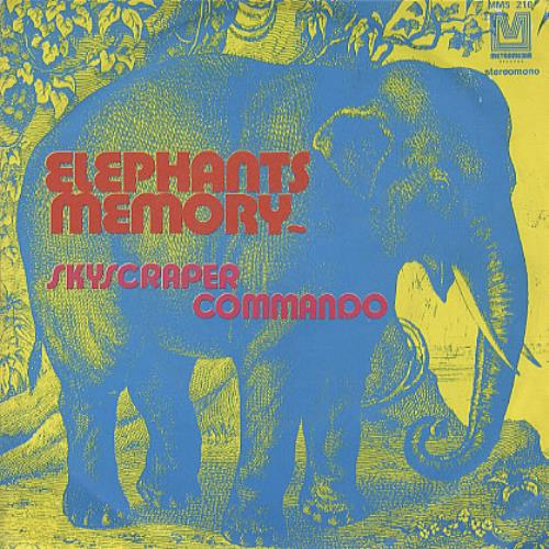 Elephant's Memory Skyscraper Commando Italian 7" vinyl single (7 inch