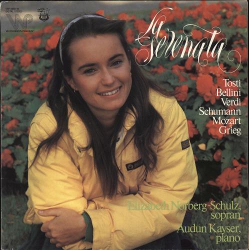 Elisabeth Norberg-Schulz La Serenata vinyl LP album (LP record) Norwegian Z99LPLA726137
