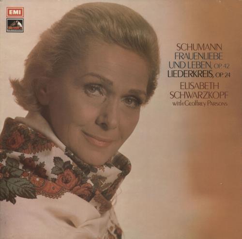 Elisabeth Schwarzkopf Schumann: Frauenliebe Und Leben, Op. 42 / Liederkreis, Op. 39 (Eichendorff) vinyl LP album (LP record) UK EOMLPFR742405