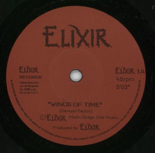 Elixir Treachery [Ride Like The Wind] + Picture Sleeve & Insert 7" vinyl single (7 inch record / 45) UK IXI07TR91572