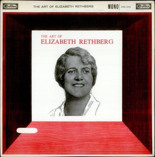Elizabeth Rethberg The Art of Elizabeth Rethberg vinyl LP album (LP record) UK EP-LPTH536553