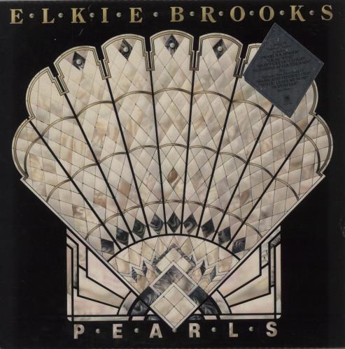 Elkie Brooks Pearls - Stickered & Laminated Sleeve vinyl LP album (LP record) UK EKBLPPE874406