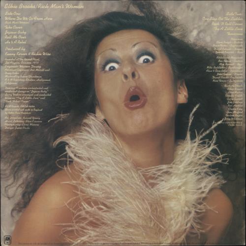 Elkie Brooks Rich Man's Woman vinyl LP album (LP record) UK EKBLPRI659503