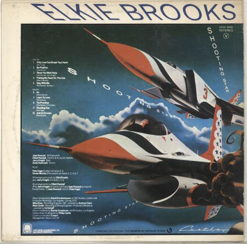 Elkie Brooks Shooting Star vinyl LP album (LP record) Portuguese EKBLPSH698715
