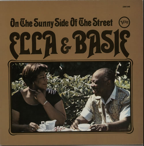Ella Fitzgerald & Count Basie On The Sunny Side Of The Street vinyl LP album (LP record) French EQOLPON633105