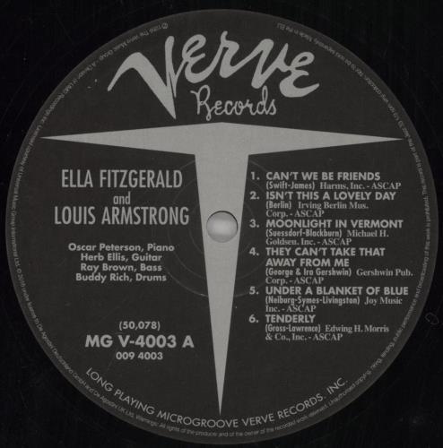 Ella Fitzgerald & Louis Armstrong Ella And Louis + Booklet + 180gm vinyl LP album (LP record) UK EOSLPEL861835