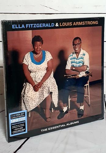 Ella Fitzgerald & Louis Armstrong The Essential Albums - sealed 3-LP vinyl record set (Triple LP Album) Spanish EOS3LTH757431