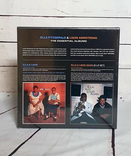 Ella Fitzgerald & Louis Armstrong The Essential Albums - sealed 3-LP vinyl record set (Triple LP Album) Spanish EOS3LTH757431