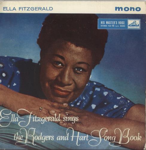 Ella Fitzgerald *Sings The Rodgers And Hart Song Book 7" vinyl single (7 inch record / 45) UK EFZ07SI874319
