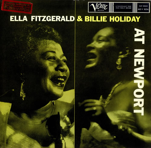 Ella Fitzgerald At Newport vinyl LP album (LP record) US EFZLPAT442710