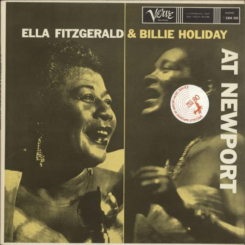 Ella Fitzgerald At Newport vinyl LP album (LP record) French EFZLPAT723610