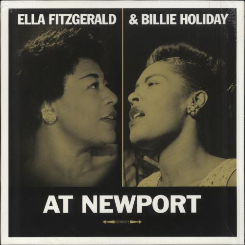 Ella Fitzgerald At Newport vinyl LP album (LP record) Japanese EFZLPAT863491