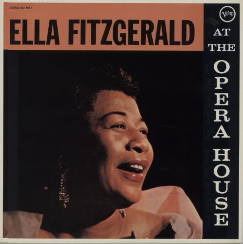 Ella Fitzgerald At The Opera House vinyl LP album (LP record) French EFZLPAT668358