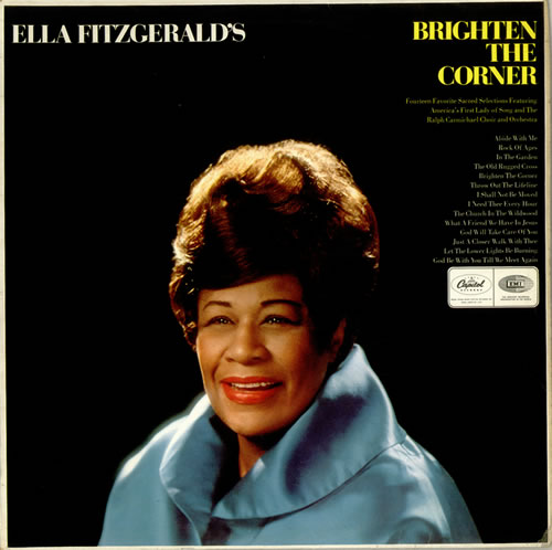 Ella Fitzgerald Brighten The Corner vinyl LP album (LP record) UK EFZLPBR534689