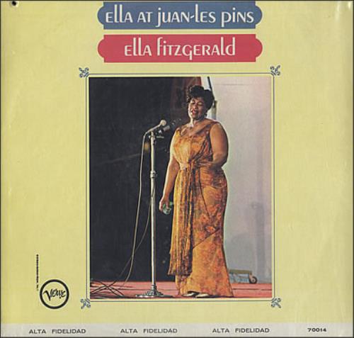 Ella Fitzgerald Ella At Juan-Les Pins vinyl LP album (LP record) Mexican EFZLPEL378516