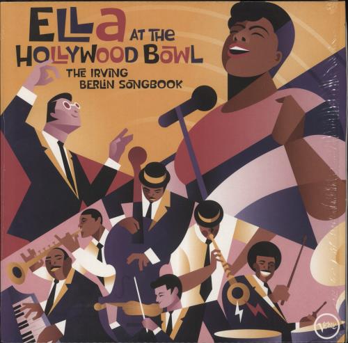 Ella Fitzgerald Ella at the Hollywood Bowl: The Irving Berlin Songbook - Opened shrink vinyl LP album (LP record) US EFZLPEL875931