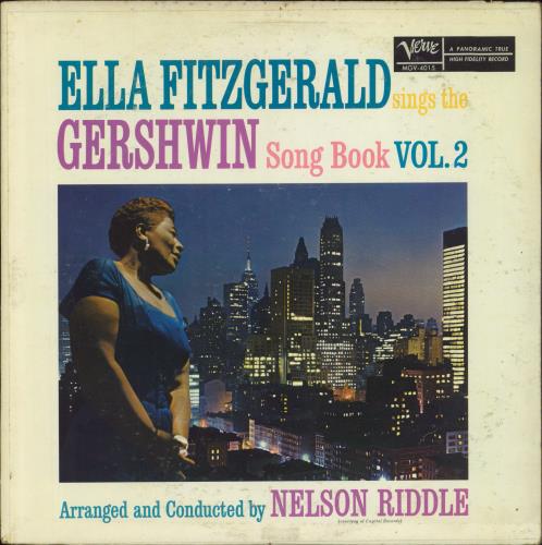 Ella Fitzgerald Ella Fitzgerald Sings The Gershwin Song Book Vol. 2 vinyl LP album (LP record) US EFZLPEL799112