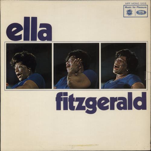 Ella Fitzgerald Ella Fitzgerald vinyl LP album (LP record) UK EFZLPEL410635
