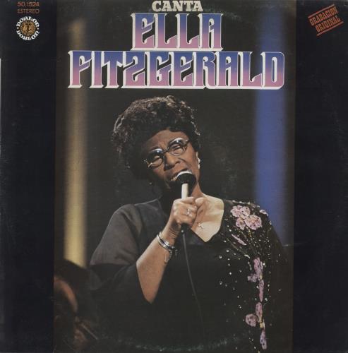 Ella Fitzgerald Ella Fitzgerald vinyl LP album (LP record) Spanish EFZLPEL860042