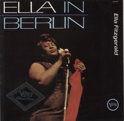 Ella Fitzgerald Ella In Berlin vinyl LP album (LP record) German EFZLPEL723739