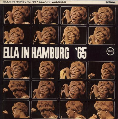 Ella Fitzgerald Ella In Hamburg '65 vinyl LP album (LP record) UK EFZLPEL776747
