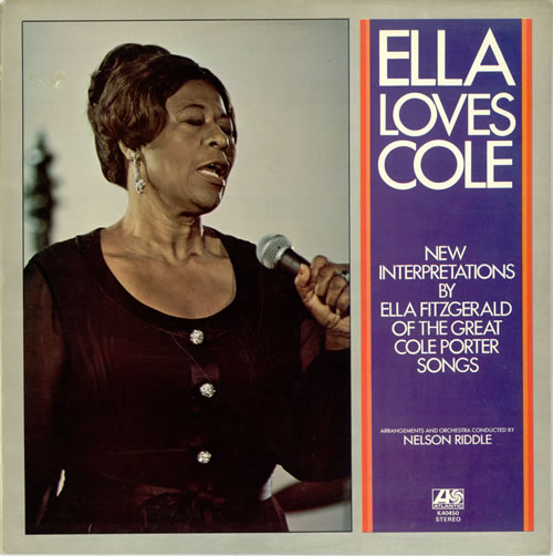 Ella Fitzgerald Ella Loves Cole vinyl LP album (LP record) UK EFZLPEL470380