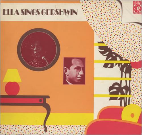 Ella Fitzgerald Ella Sings Gershwin 4-LP vinyl album record set UK EFZ4LEL410645