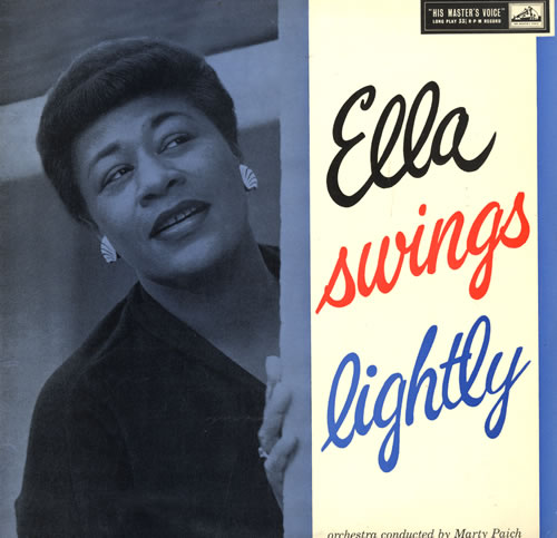 Ella Fitzgerald Ella Swings Lightly - 2nd vinyl LP album (LP record) UK EFZLPEL560534