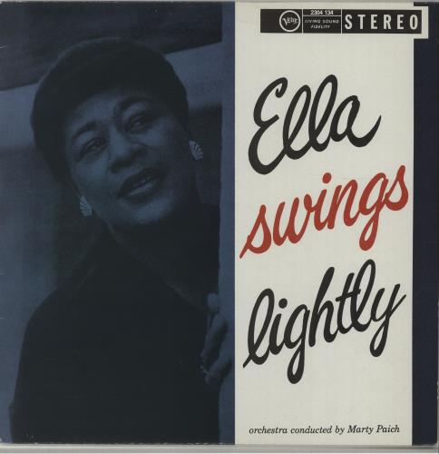 Ella Fitzgerald Ella Swings Lightly vinyl LP album (LP record) French EFZLPEL677023