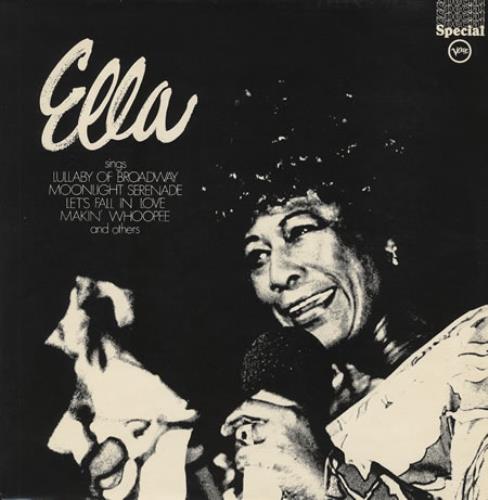 Ella Fitzgerald Ella vinyl LP album (LP record) UK EFZLPEL363009