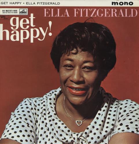 Ella Fitzgerald Get Happy! vinyl LP album (LP record) UK EFZLPGE363790