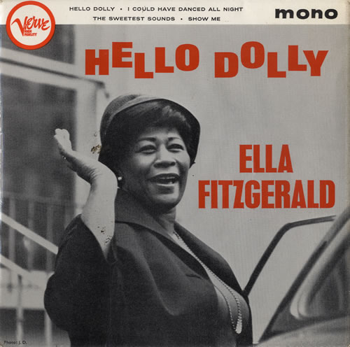 Ella Fitzgerald Hello Dolly 7" vinyl single (7 inch record / 45) UK EFZ07HE548686