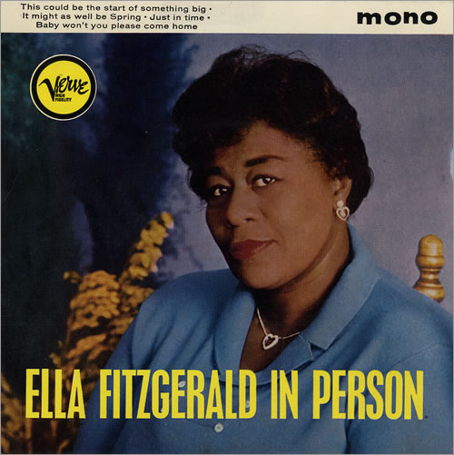 Ella Fitzgerald In Person EP 7" vinyl single (7 inch record / 45) UK EFZ07IN480022