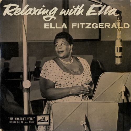 Ella Fitzgerald Relaxing With Ella 7" vinyl single (7 inch record / 45) UK EFZ07RE548852
