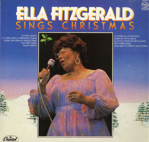 Ella Fitzgerald Sings Christmas vinyl LP album (LP record) UK EFZLPSI563624