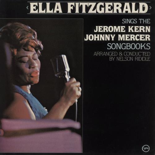 Ella Fitzgerald Sings The Jerome Kern/ Johnny Mercer Songbooks 2-LP vinyl record set (Double LP Album) UK EFZ2LSI879850