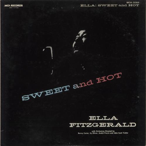 Ella Fitzgerald Sweet And Hot vinyl LP album (LP record) Japanese EFZLPSW875278