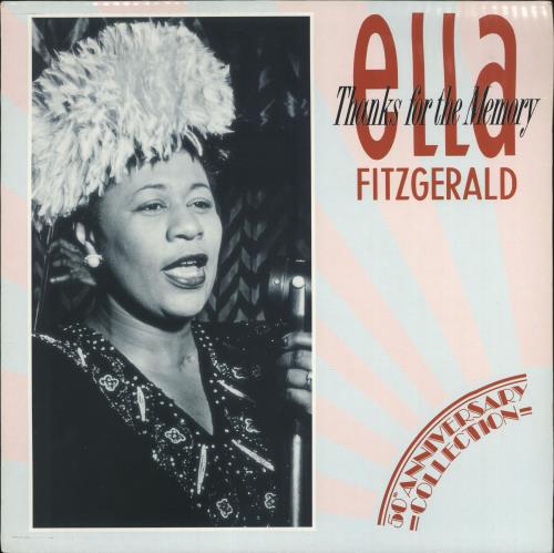 Ella Fitzgerald Thanks For The Memory vinyl LP album (LP record) UK EFZLPTH697638