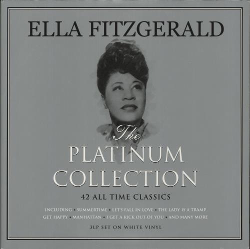 Ella Fitzgerald The Platinum Collection - White Vinyl 3-LP vinyl record set (Triple LP Album) UK EFZ3LTH875936