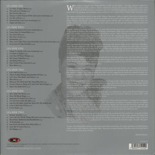 Ella Fitzgerald The Platinum Collection - White Vinyl 3-LP vinyl record set (Triple LP Album) UK EFZ3LTH875936