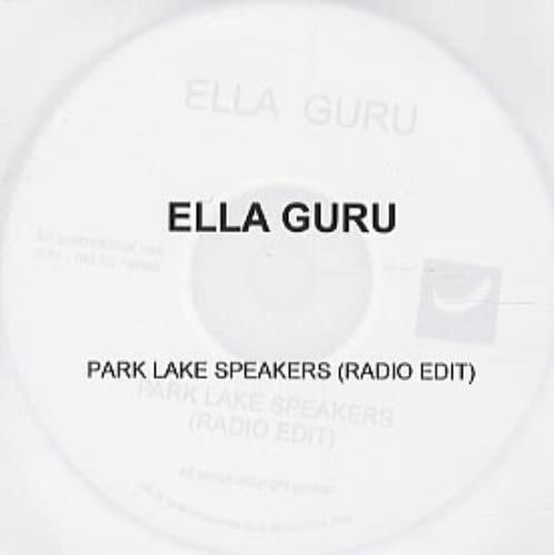 Ella Guru Park Lane Speakers CD-R acetate UK EA8CRPA306923