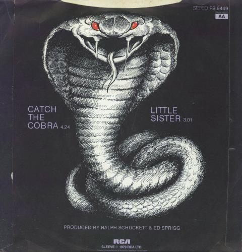 Ellen Shipley Catch The Cobra 7" vinyl single (7 inch record / 45) UK G5L07CA805699