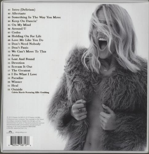Ellie Goulding Delirium - Deluxe Box - Autographed CD album (CDLP) UK ENPCDDE879608
