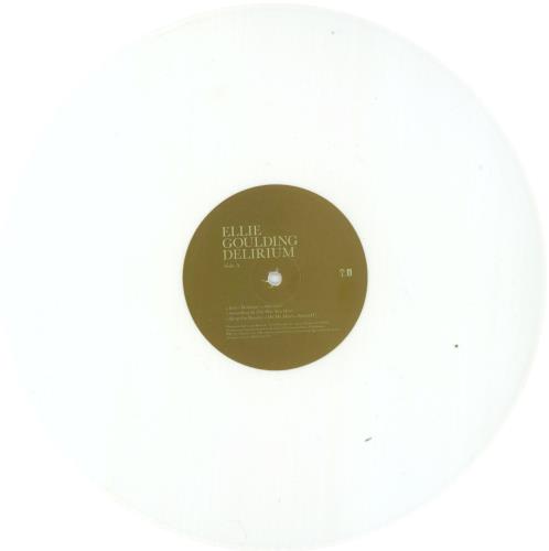 Ellie Goulding Delirium - White Vinyl - EX 2-LP vinyl record set (Double LP Album) US ENP2LDE856894