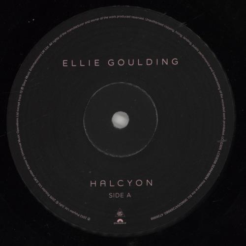 Ellie Goulding Halcyon - EX vinyl LP album (LP record) UK ENPLPHA856895