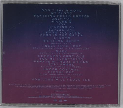 Ellie Goulding Halcyon Days - Promo CD album (CDLP) Japanese ENPCDHA776271