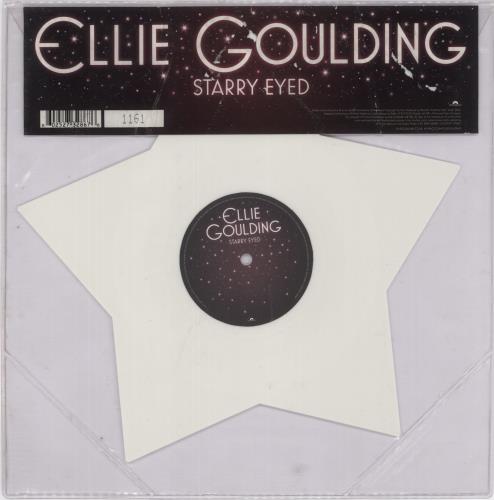 Ellie Goulding Starry Eyed shaped picture disc (picture disc vinyl record) UK ENPSHST498588