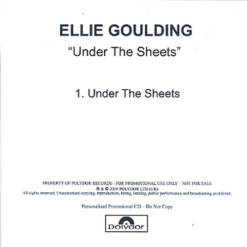 Ellie Goulding Under The Sheets Pair of Promo CDs UK Promo 2CD