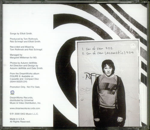 Elliott Smith Son Of Sam CD single (CD5 / 5") US ELTC5SO160023